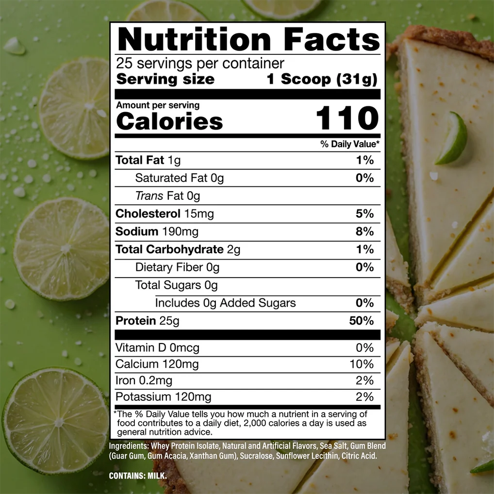CBUM Key Lime Pie Isolate