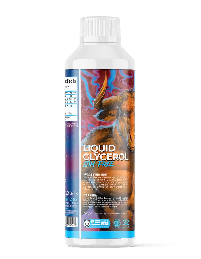PUMP - Liquid Glycerol (Stim Free) - UNFLAVORED