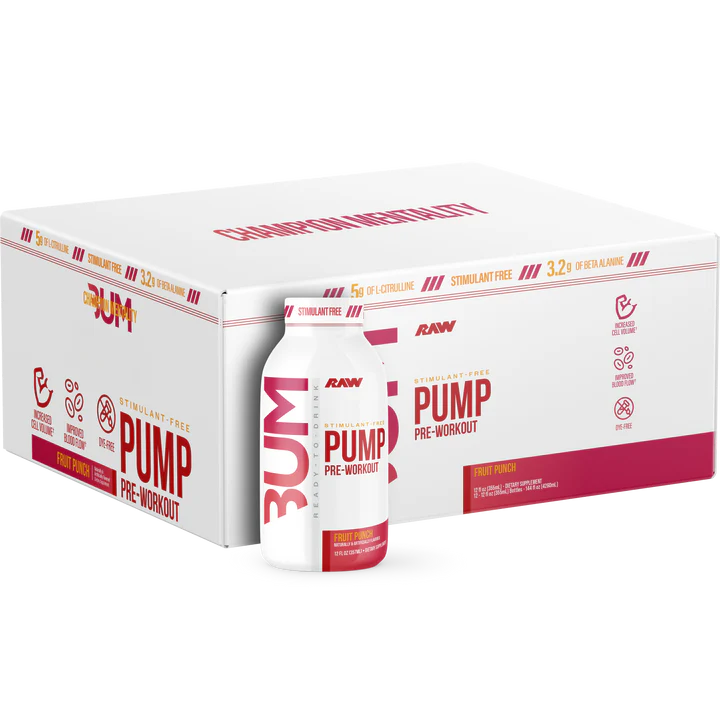 Pump RTD Pre-workout (No Caffeine)