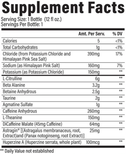 Thavage RTD Pre-workout RTD (12 Case)