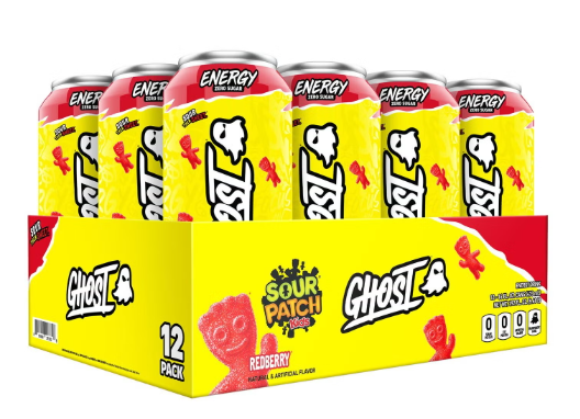 Ghost Energy RTD 12pk Red Sour Patch Kids (Being Discontinued)