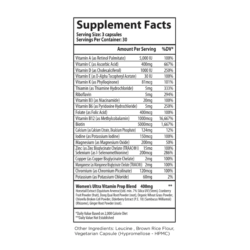 Women's Ultra Vitamin 90 1-Month Supply