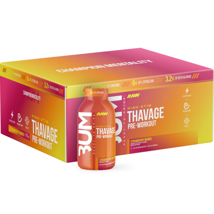 Thavage RTD Pre-workout RTD (12 Case)