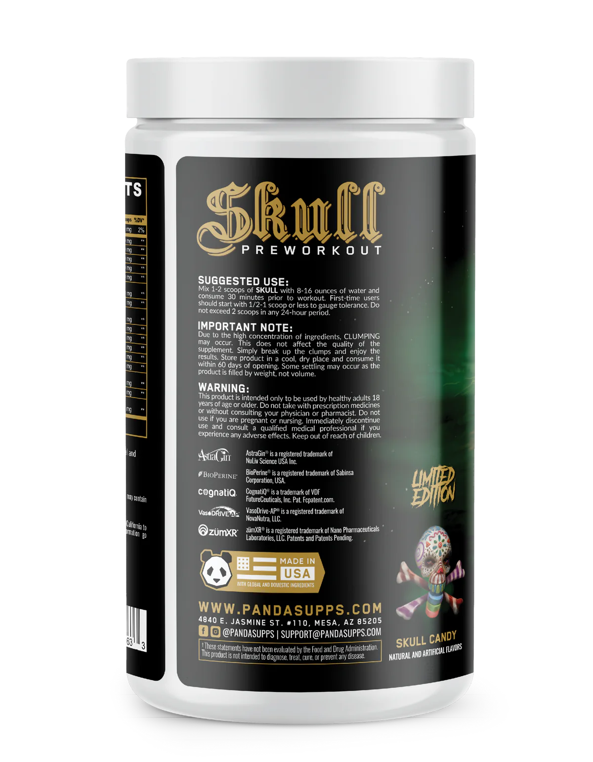 Skull - Limited Edition Pre-Workout (Skull Candy)