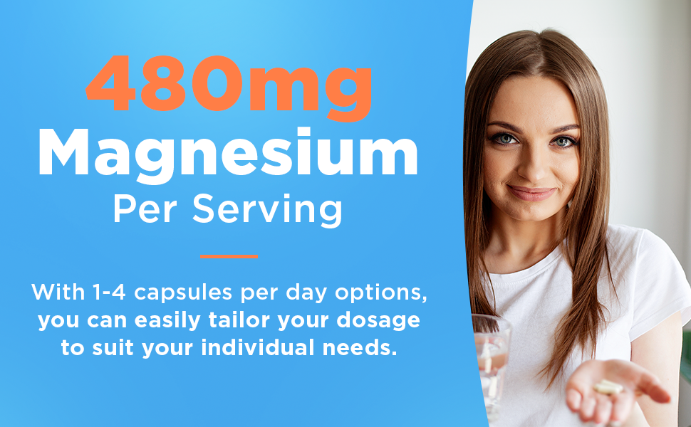 Magnesium Glycinate 480 120vcap