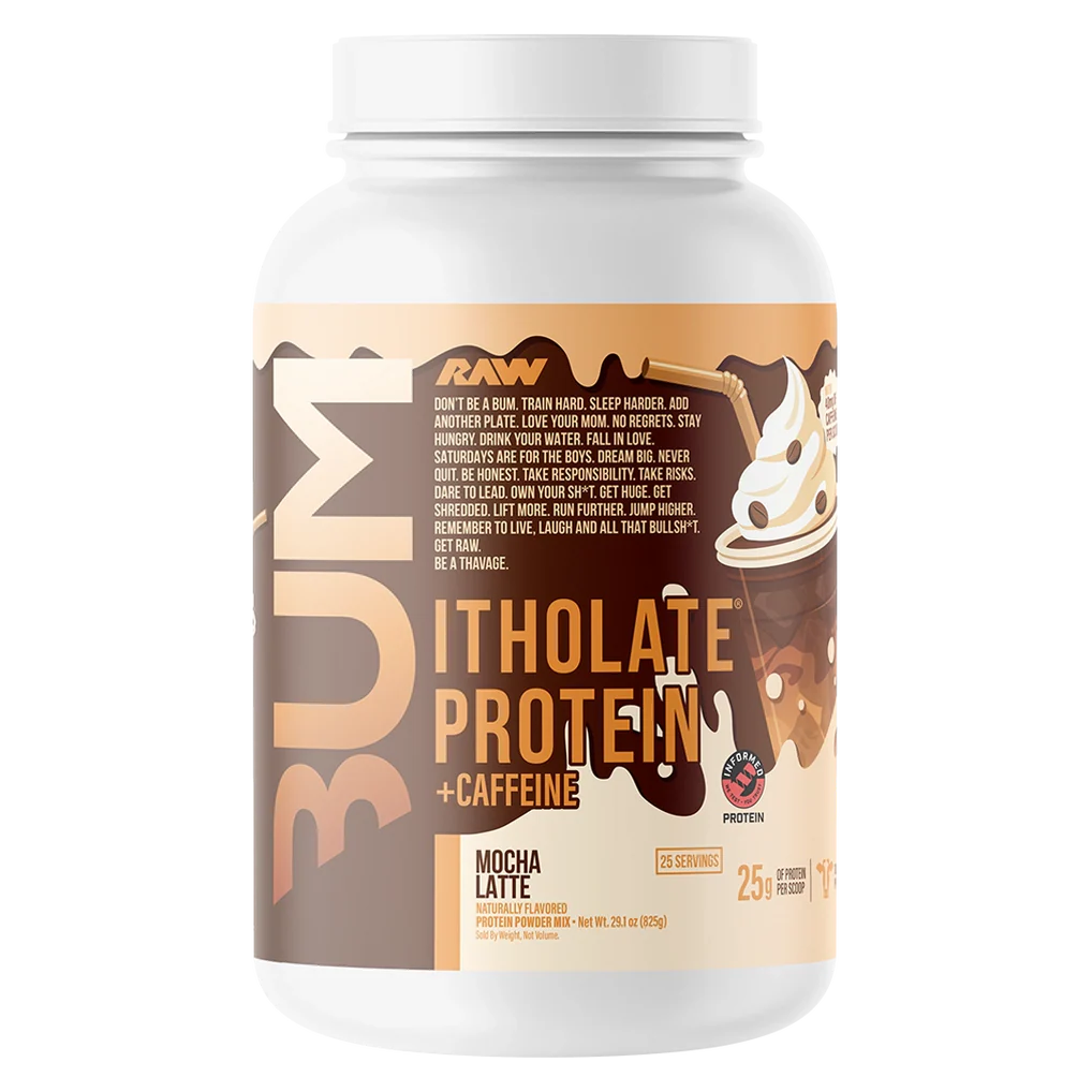 CBUM Iced Mocha Latte Ice Cream Isolate