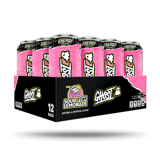 Ghost Energy Drink Sour Punk lemonade LIMITED EDITION (12 PACK ) RARE
