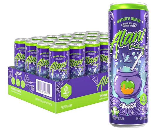 Alani Nu Energy Drink, Case of 24 Retail Pack: Witches Brew