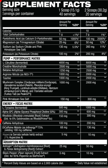 HOSSTILITY V2 ALL-IN-ONE PRE-WORKOUT