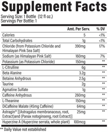 Thavage RTD Pre-workout RTD (12 Case)