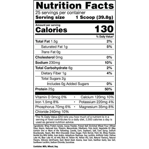 Blueberry Muffin Itholate Protein