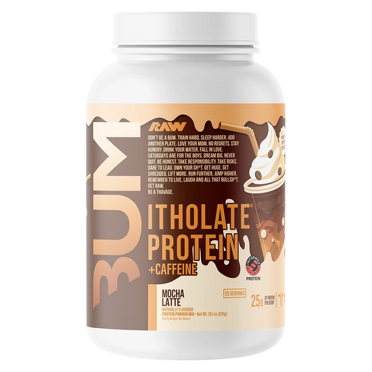 CBUM Iced Mocha Latte Ice Cream Isolate